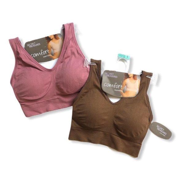 Bundle of 2 Seamless Bras $30 - Picture 1 of 4